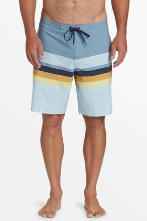Billabong Spinner Lo Tides Boardies In Washed Blue