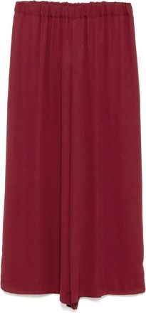 Comme Des Gar&ccedil;ons Pantaloni a gamba ampia - Rosso