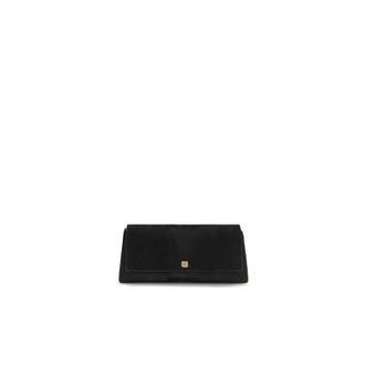 Khaite Pochette a pieghe media - - Bags - Donna - Nero - ONE SIZE