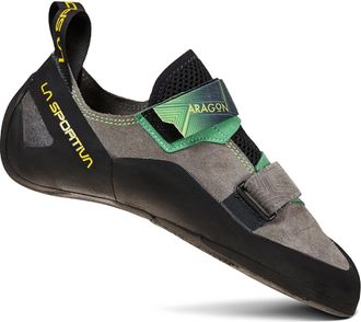 La Sportiva Mens Aragon Climbing Shoes Gray 34.5 EU