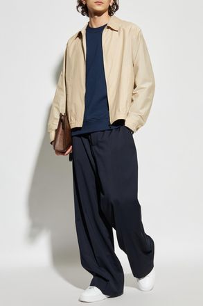 Etro Sweatshirt With Embossed Logo, Mens, Navy Blue