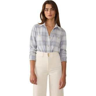 Faherty Legend Plaid Shirt in Blue Ravine Plaid at Nordstrom Rack, Size X-Large