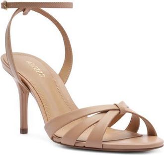 Arezzo Rumi Ankle Strap Sandal in True Sand at Nordstrom, Size 8.5