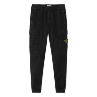 Stone Island Hombre, Pantalones, Negro, Talla: W34