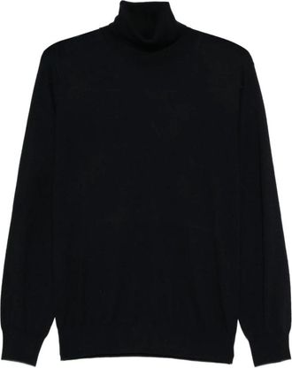 KANGRA Turtleneck Jumper in Silk and Cashmere