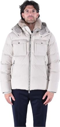 Moorer Chaqueta Bomber Boudin - Jackets - Hombre - Blanco - 2XL