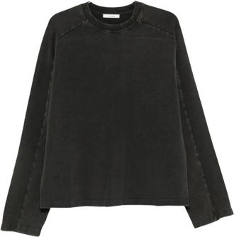 Entire studios Crewneck Sweatshirt - Heren - Sweatshirts - Zwart - S - Katoen - Hoodies & sweatvesten