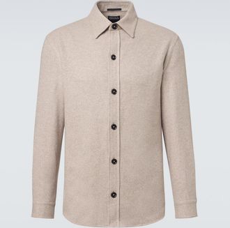 Ermenegildo Zegna Cashmere and silk overshirt