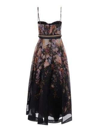 Zimmermann Valiant Corset Dress - Black