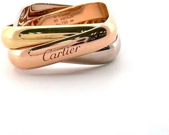 Cartier Yellow Gold (18K) Pink Gold (18K) White Gold (18K) Band Ring (Pre-Owned)