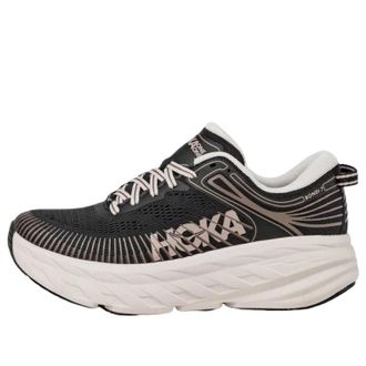 Hoka One One (WMNS) HOKA ONE ONE Bondi 7 Black Rose Cream 1110519-BCKRS
