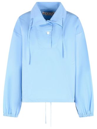 Marni Hellblaues Baumwollhemd