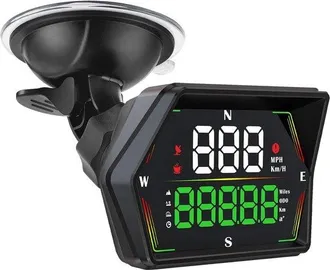 OEM Veloc&iacute;metro Gps Para Coche, Pantalla Frontal Digital Universal Advertencia Exceso Velocidad, Ajuste Autom&aacute;tico Brillo, 3,28 2,2 0,72 Pulgadas