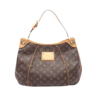 Louis Vuitton Pre-owned Galliera PM Monogram Schoudertas - Dames - Pre-owned - Bruin - Maat: ONE Size Leer