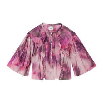 Isabel Marant Dames, Blouses & Shirts, Veelkleurig, Maat: M Katoen