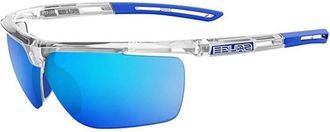 Salice 019 RWP Polarized CRISTALLO/RW BLU Mens Sunglasses Clear Size Standard
