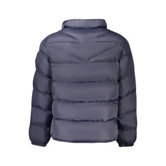 Napapijri Quilted Recycled Polyamide Down Jacket - Blue