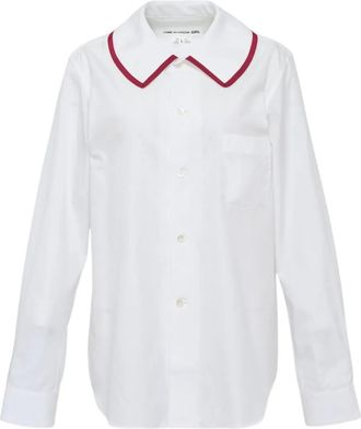 Comme Des Garçons Shirt met lange mouwen - Wit