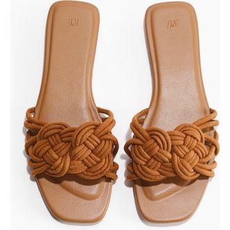 H&M Sandals in Dark Beige at Nordstrom, Size 11
