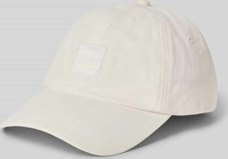 HUGO BOSS Basecap aus reiner Baumwolle Modell DERREL-PL in Offwhite, Gr&ouml;&szlig;e 1