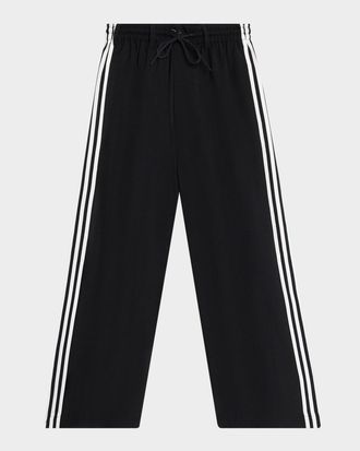 Yohji Yamamoto x Y-3 Mens 3-Stripe Sport Uniform Pants