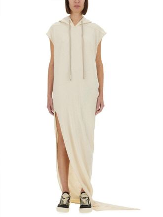 Rick Owens Relaxed Maxi Dress With Hood