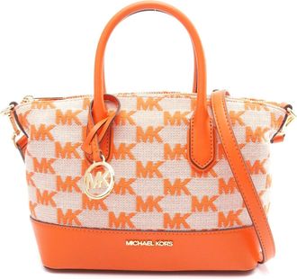 Michael Kors Hyde Signature Small Satchel Crossbody Bag