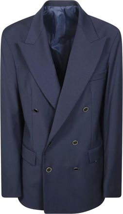 Mars&eacute;m Giacca DP 6 Bottoni - - Jackets - Uomo - Blu - 2XL