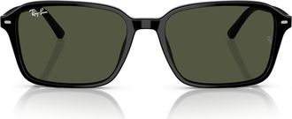 Ray-Ban 56mm Square Sunglasses in Black at Nordstrom