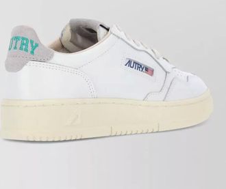 Autry leather medalist low-top sneakers