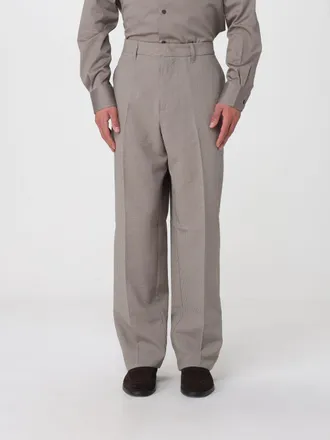 Emporio Armani Pantaloni sartoriali ampi in tessuto tecnico