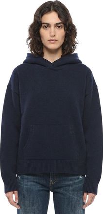 Dsquared2 Blue Knitted Hood Sweater