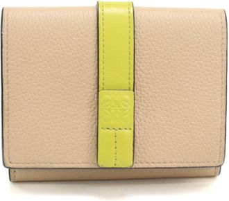 Loewe Beige Wallet (Tri-Fold) (Pre-Owned)
