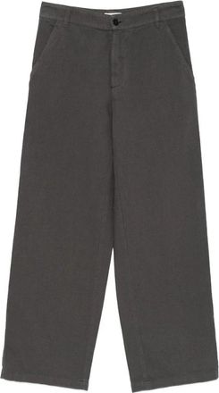 Barena Franchina Furian Broek - Dames - Wijde Broeken - Grijs - 2XS - Katoen - Broeken