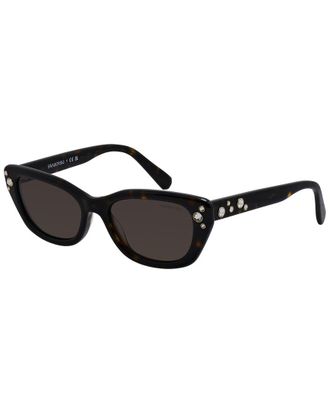 Swarovski Womens SK6019 54mm Sunglasses