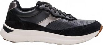 Aetrex Womens Emily Lace Up Sneakers In Black
