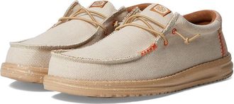 Hey Dude Wally Coastline Jute Mens Shoes Silver : 10 M, Jute/Rubber