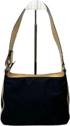 Givenchy Pre-owned Shoulder Bags, female, Black, Size: ONE SIZE Pre-owned Leather Shoulder Bag