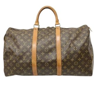 Louis Vuitton Pre-owned Weekend Bags, female, Brown, Size: ONE SIZE Pre-owned Monogram Boston Bag