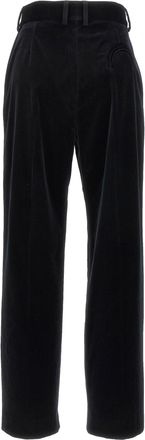 Blaz&eacute; Milano Womens Black Cotton Dress Pants