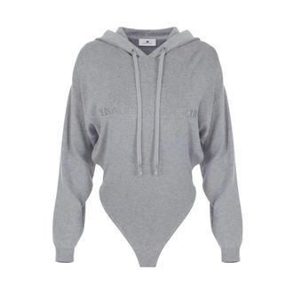 Elisabetta Franchi Dames, Tops, Grijs, Maat: XS