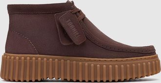 Clarks Mocassins Torhill Moss Dark Brown Suede