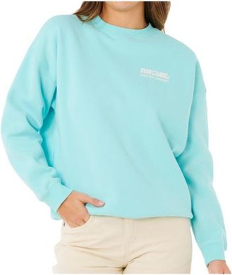 Rip Curl Surf Puff Inspired Crew Pullover f&uuml;r Damen | blau
