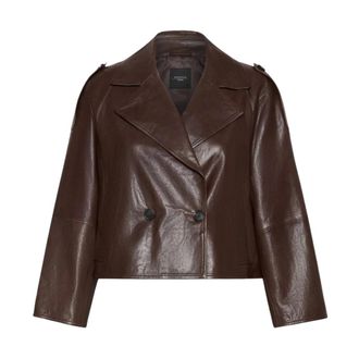 Max Mara Mujer, Chaquetas, Marr&oacute;n, Talla: S