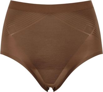 Spanx Thinstincts 2.0 High-waist Briefs - Brown - S (UK8-10 / S)