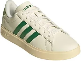 adidas Grand Court 2.0 Sneaker in Off White/Green/Tent Green at Nordstrom Rack, Size 10.5