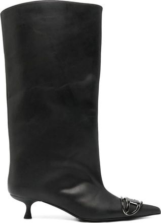 Diesel Mujer, Zapatos, Negro, Talla: 39 EU