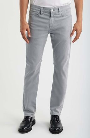Frame Denim LHomme Slim Fit Five-Pocket Twill Pants in Sea Blue at Nordstrom, Size 40