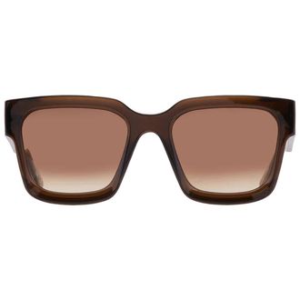 French Connection FC 23 53 CP GRN Brown Square Ladies Sunglasses 10266436.COM GRNBRN