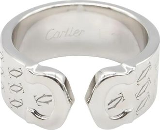 Cartier Anello 2C 2000 Xmas in oro bianco 18 carati anni 2010 - Argento